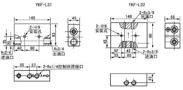 YKF-L型壓力控制閥 YKF-L型壓力控制閥